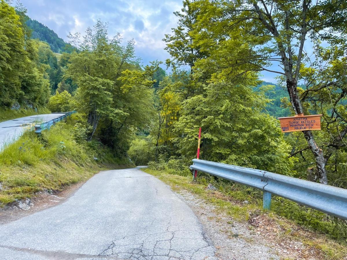 Apartma Gorski Razgled Srednja Vas v Bohinju Exteriör bild